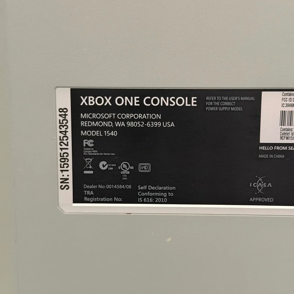 Microsoft Xbox One 1TB Call of Duty Advanced Warfare Edition Console FOR PARTS